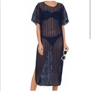 MIKOH Caftan Crotchet Maxi Cover Up